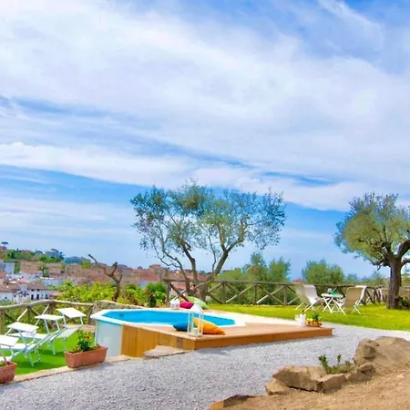 My Exclusive Italy - Family In Sorrento Coast Pool & View Villa *