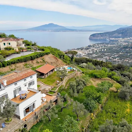 My Exclusive Italy - Family In Sorrento Coast Pool & View Villa Sant'Agata sui due Golfi
