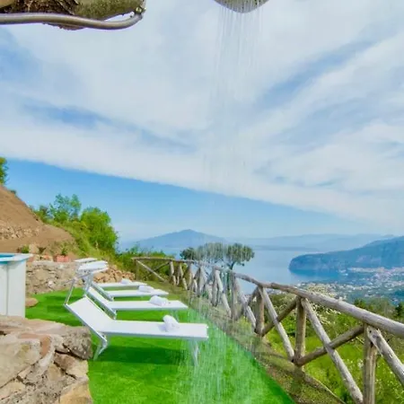 My Exclusive Italy - Family In Sorrento Coast Pool & View Villa *